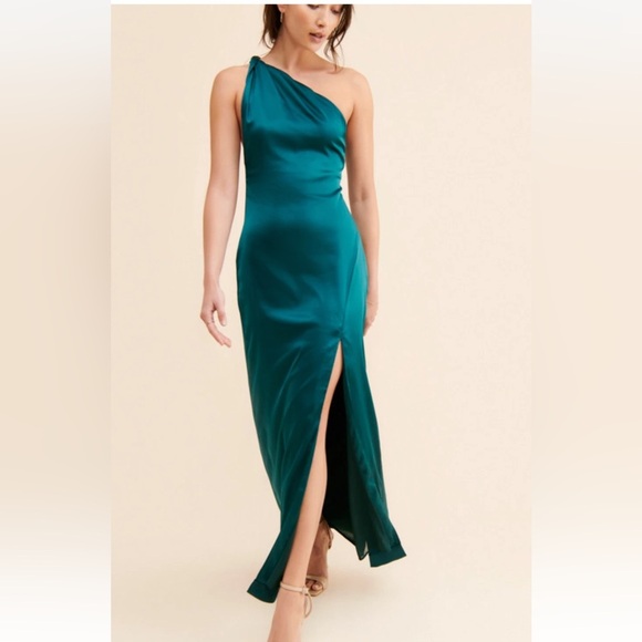 Free People Dresses & Skirts - Free People satin maxi gown maxi dress